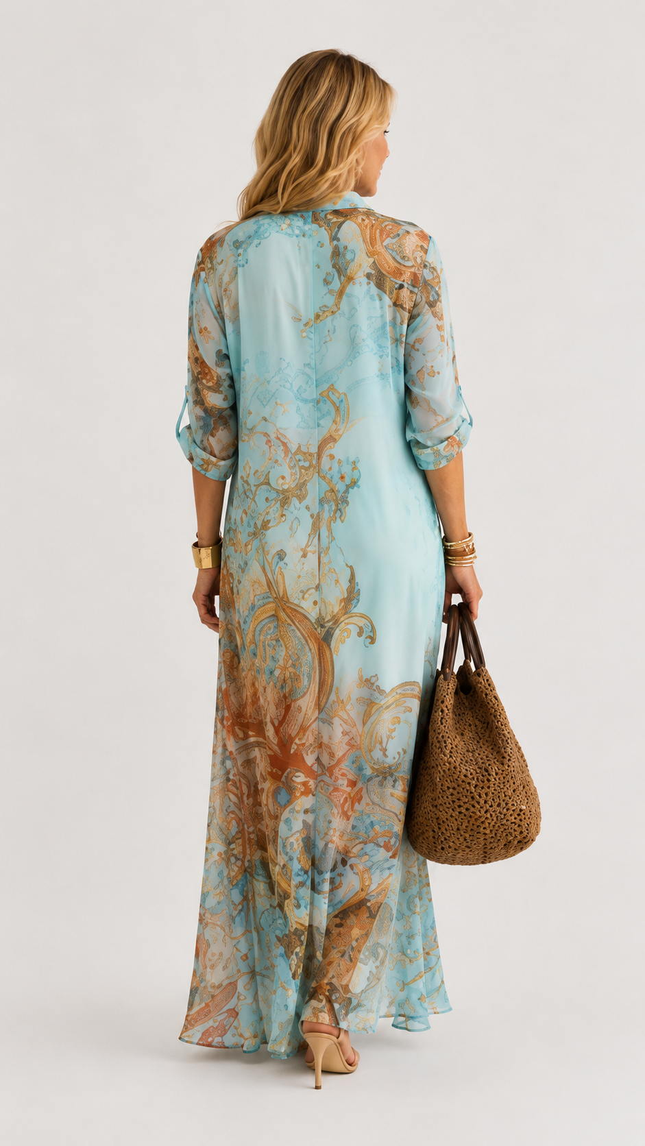 Lorna | Mediterranean Shirt Dress