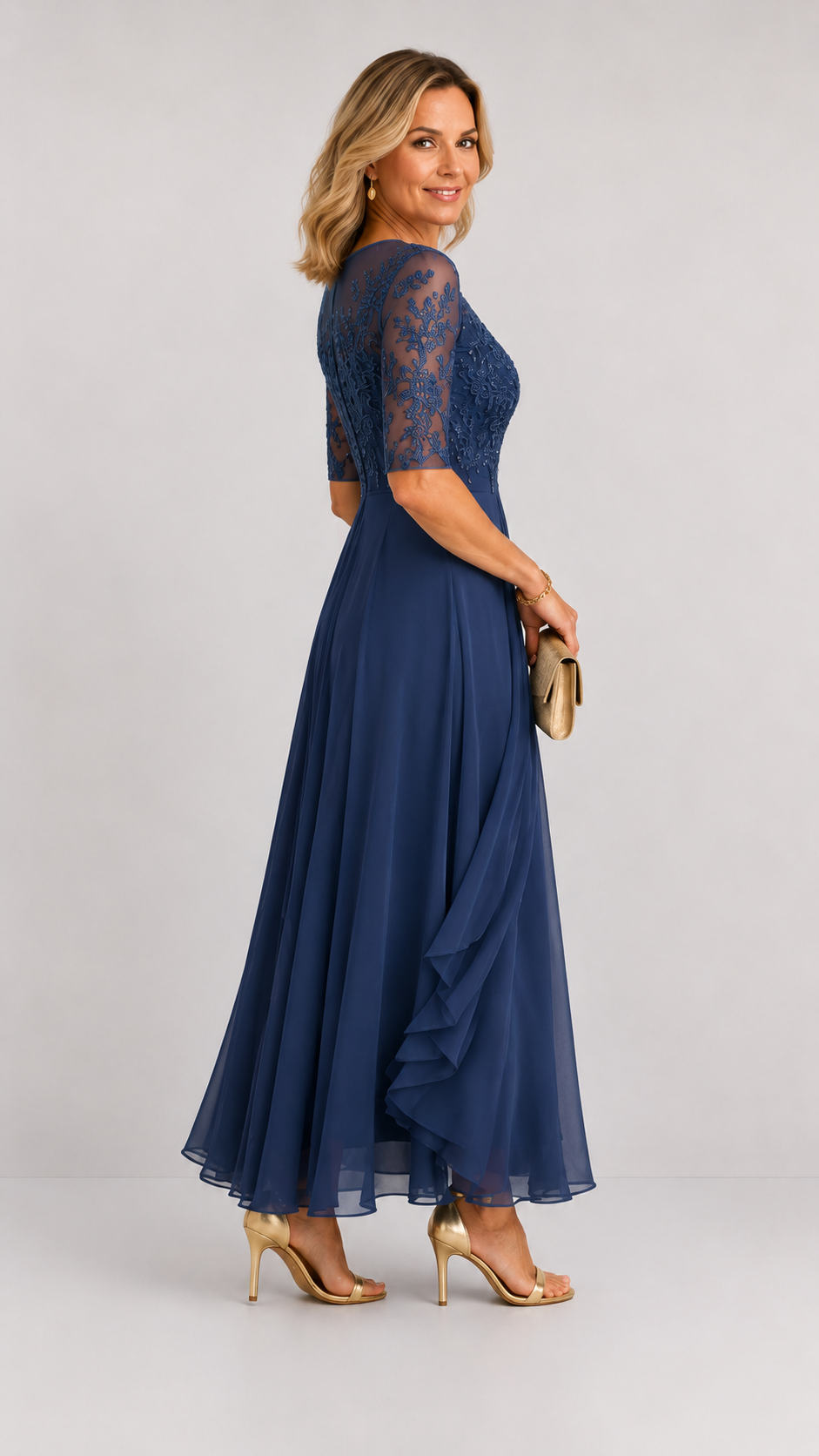 RHONDA | Elegant Lace Dress