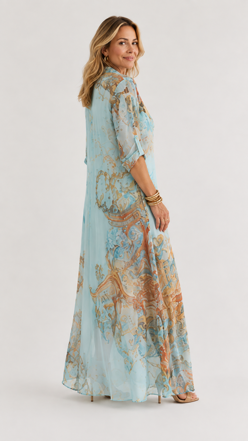 Lorna | Mediterranean Shirt Dress