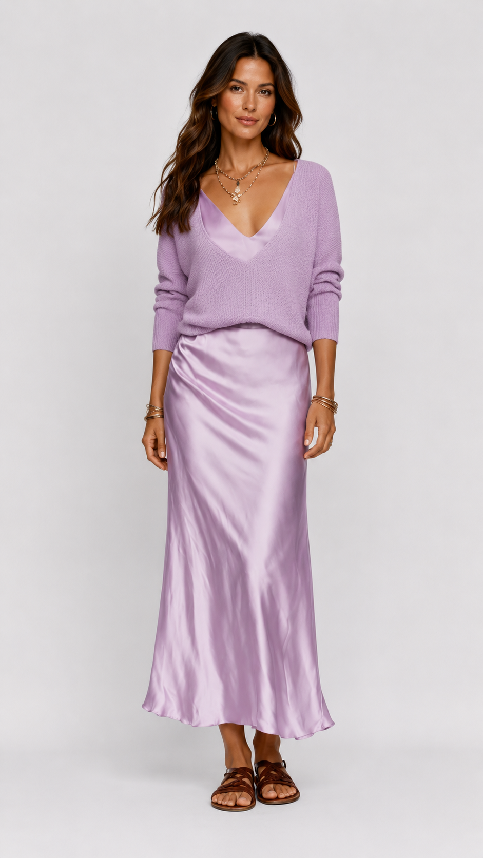 Luna | Satin Dress