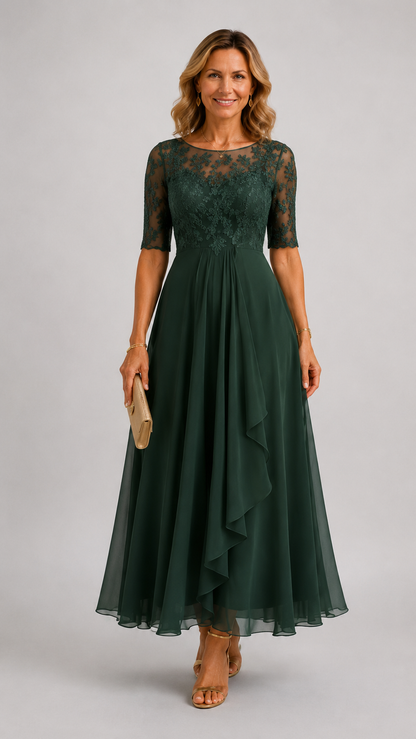 RHONDA | Elegant Lace Dress