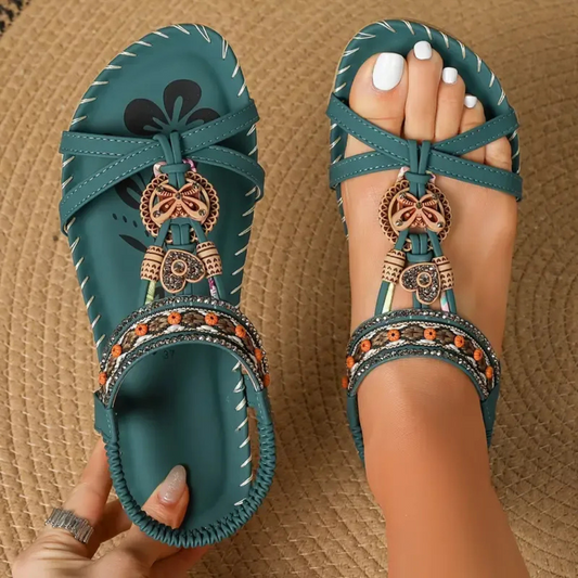Flora | Ibiza-Style Sandals Combining Comfort & Elegance