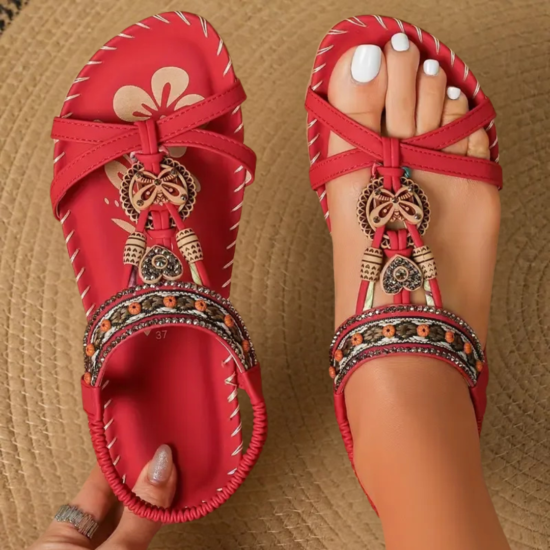 Flora | Ibiza-Style Sandals Combining Comfort & Elegance