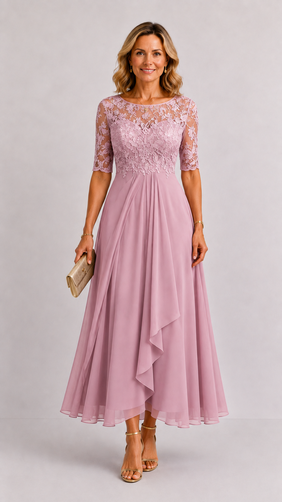 RHONDA | Elegant Lace Dress
