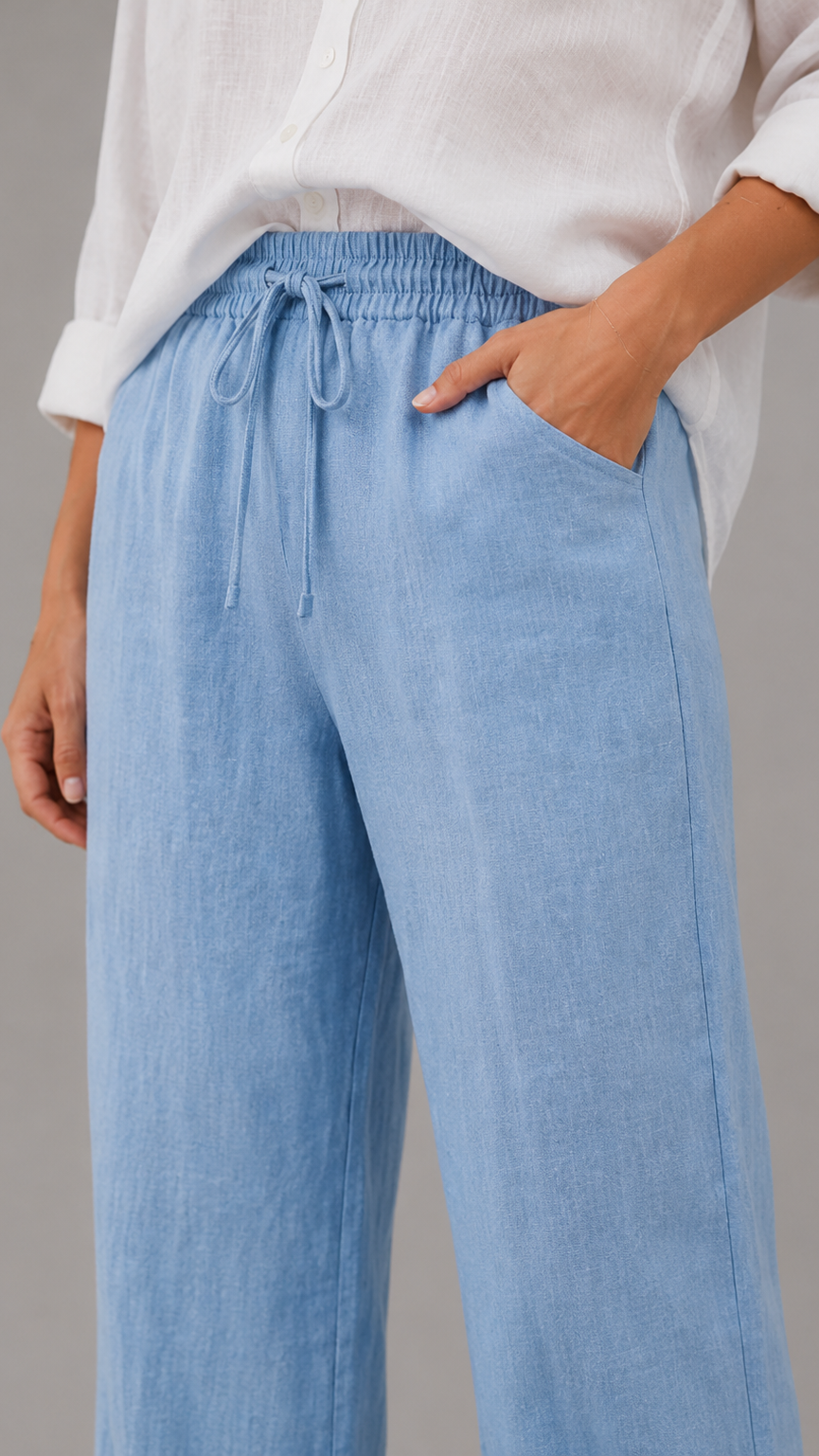 Basic Linen | Linen Pants