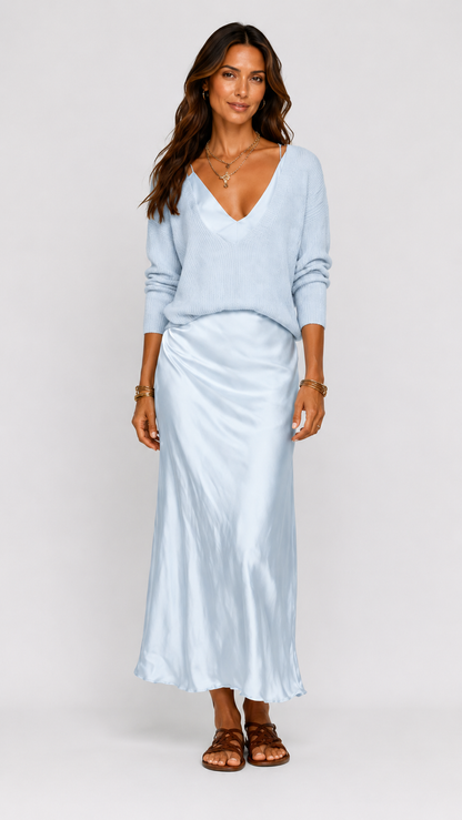 Luna | Satin Dress