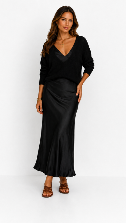 Luna | Satin Dress