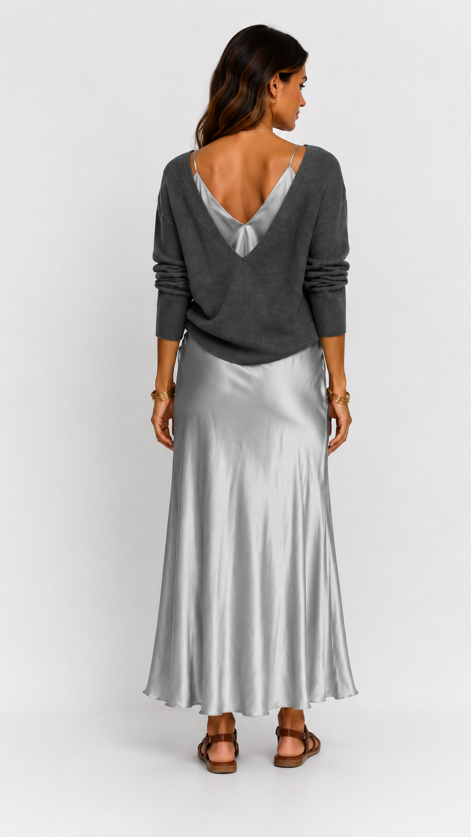 Luna | Satin Dress