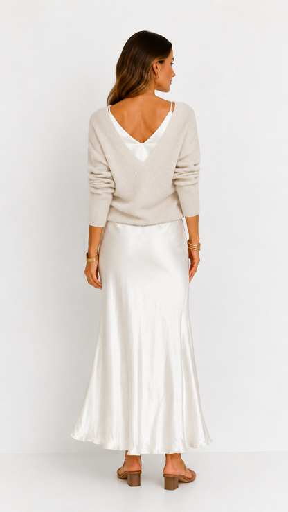 Luna | Satin Dress