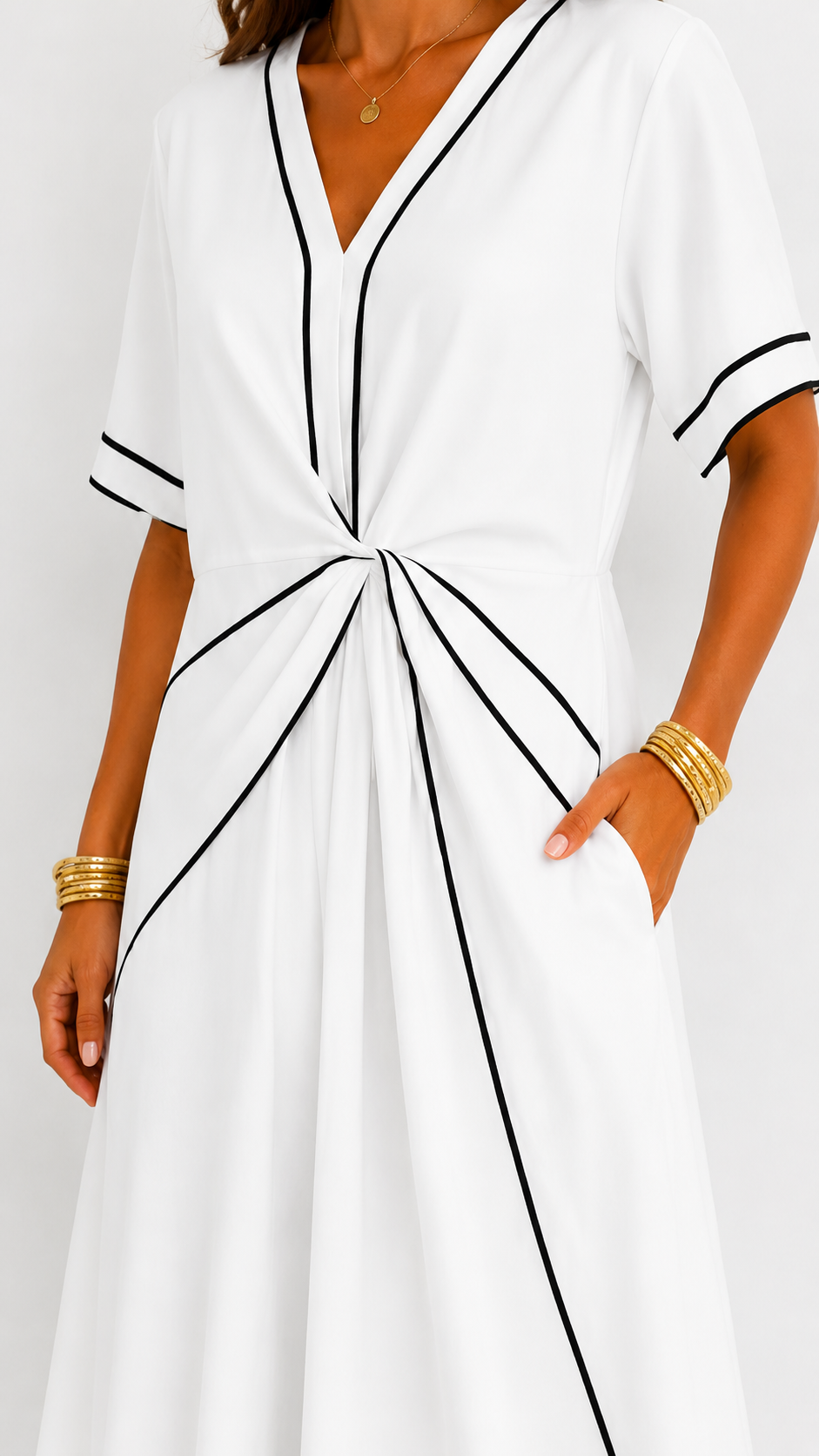 Cielo | V-Neck Dress
