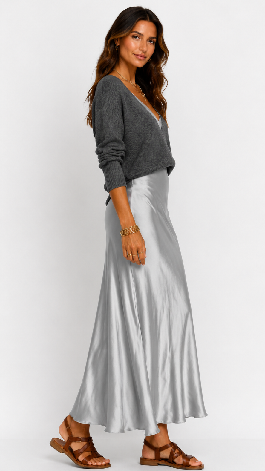 Luna | Satin Dress